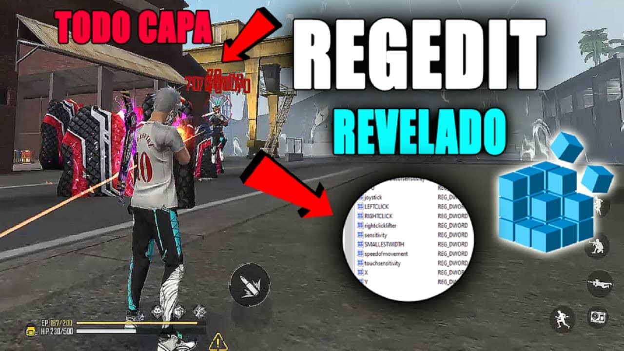 guia completa que es el regedit en free fire y como sacarle provecho en el pase elite