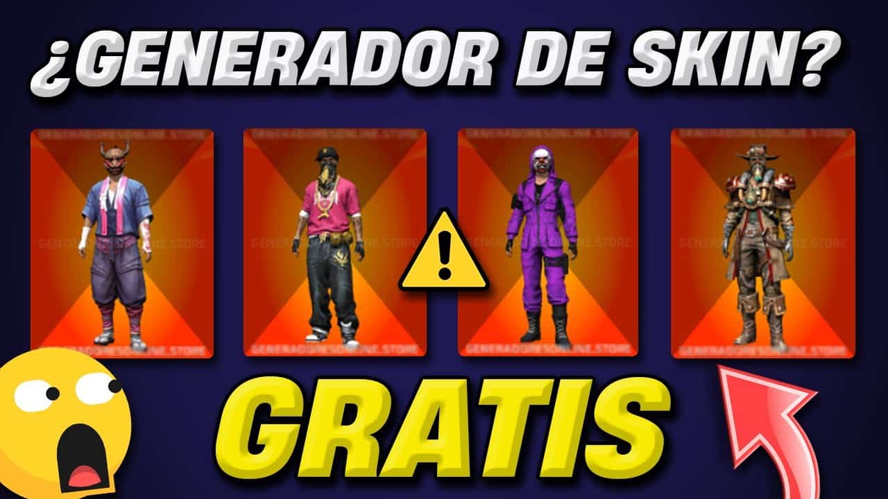 los mejores generadores de skins y ropa para free fire confiables y seguros